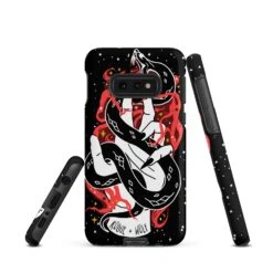 Love Bite Tough Phone Case For Samsung -Rogue & Wolf Shop tough case for samsung matte samsung galaxy s10e front 652666c611442