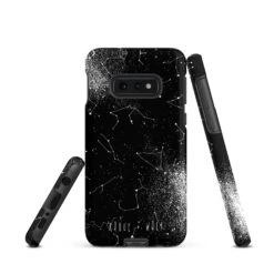Constellation Tough Phone Case For Samsung -Rogue & Wolf Shop tough case for samsung matte samsung galaxy s10e front 6538c347bbdb8