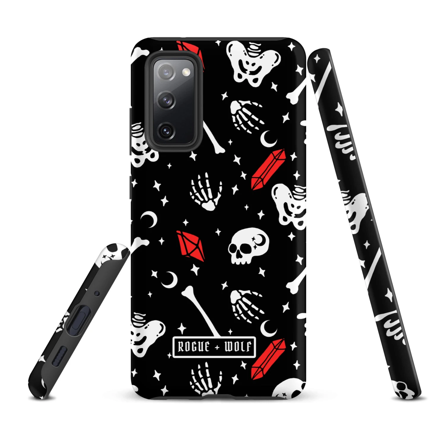 Skulls & Crystals Tough Phone Case For Samsung 10 Skulls & Crystals Tough Phone Case For Samsung - Image 8