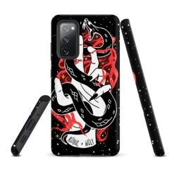 Love Bite Tough Phone Case For Samsung -Rogue & Wolf Shop tough case for samsung matte samsung galaxy s20 fe front 652666c61158f