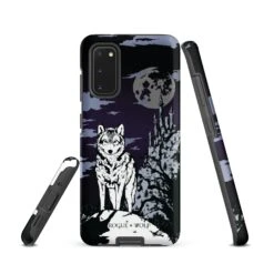 Castle Whitewolf Tough Phone Case For Samsung -Rogue & Wolf Shop tough case for samsung matte samsung galaxy s20 front 65265ef0cd8dc