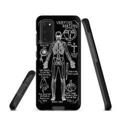Vampire Anatomy Tough Phone Case For Samsung -Rogue & Wolf Shop tough case for samsung matte samsung galaxy s20 front 65265f757f219