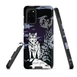 Castle Whitewolf Tough Phone Case For Samsung -Rogue & Wolf Shop tough case for samsung matte samsung galaxy s20 plus front 65265ef0cda12