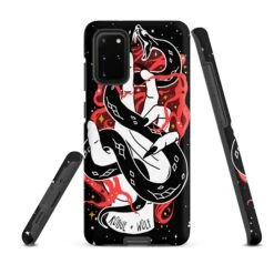 Love Bite Tough Phone Case For Samsung -Rogue & Wolf Shop tough case for samsung matte samsung galaxy s20 plus front 652666c61163a