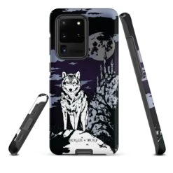 Castle Whitewolf Tough Phone Case For Samsung -Rogue & Wolf Shop tough case for samsung matte samsung galaxy s20 ultra front 65265ef0cda9e