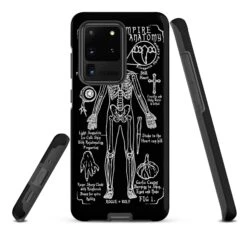 Vampire Anatomy Tough Phone Case For Samsung -Rogue & Wolf Shop tough case for samsung matte samsung galaxy s20 ultra front 65265f757f3cf