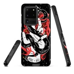 Love Bite Tough Phone Case For Samsung -Rogue & Wolf Shop tough case for samsung matte samsung galaxy s20 ultra front 652666c6116dc