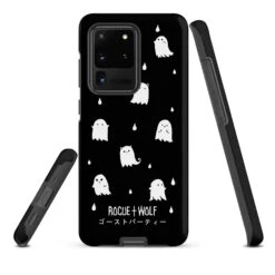 Ghost Party Tough Phone Case For Samsung -Rogue & Wolf Shop tough case for samsung matte samsung galaxy s20 ultra front 65266822bd761