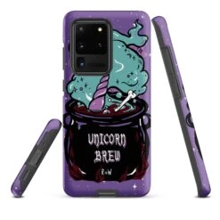 Unicorn Brew Tough Phone Case For Samsung -Rogue & Wolf Shop tough case for samsung matte samsung galaxy s20 ultra front 6538bc065b495