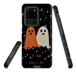 Ghost Besties Tough Phone Case For Samsung -Rogue & Wolf Shop tough case for samsung matte samsung galaxy s20 ultra front 655386470d4bf