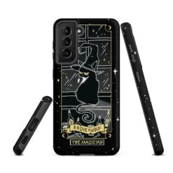 Magician Tarot Tough Phone Case For Samsung -Rogue & Wolf Shop tough case for samsung matte samsung galaxy s21 fe front 65266ef735373