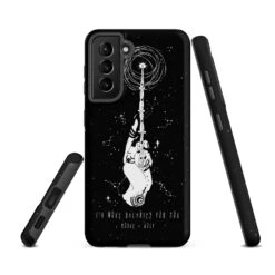 Cosmic Devotion Tough Phone Case For Samsung -Rogue & Wolf Shop tough case for samsung matte samsung galaxy s21 fe front 6538d649ac46c