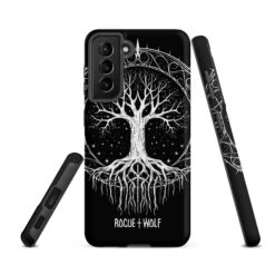 Eternal Growth Tough Phone Case For Samsung -Rogue & Wolf Shop tough case for samsung matte samsung galaxy s21 fe front 6538e38d628a7