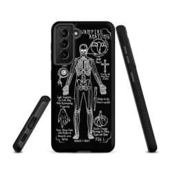 Vampire Anatomy Tough Phone Case For Samsung -Rogue & Wolf Shop tough case for samsung matte samsung galaxy s21 front 65265f757f434