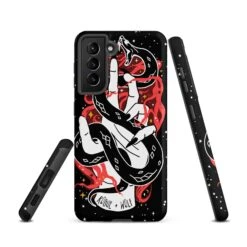Love Bite Tough Phone Case For Samsung -Rogue & Wolf Shop tough case for samsung matte samsung galaxy s21 front 652666c611771