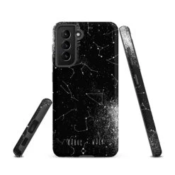 Constellation Tough Phone Case For Samsung -Rogue & Wolf Shop tough case for samsung matte samsung galaxy s21 front 6538c347bc09e