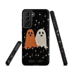 Ghost Besties Tough Phone Case For Samsung -Rogue & Wolf Shop tough case for samsung matte samsung galaxy s21 front 655386470d523