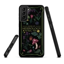 Book Of Herbology Tough Phone Case For Samsung -Rogue & Wolf Shop tough case for samsung matte samsung galaxy s21 plus front 652513e1448ee
