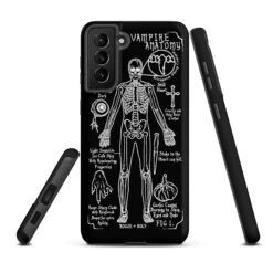 Vampire Anatomy Tough Phone Case For Samsung -Rogue & Wolf Shop tough case for samsung matte samsung galaxy s21 plus front 65265f757f4f5
