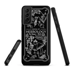 Book Of Herbology B&W Tough Phone Case For Samsung 33 Book Of Herbology B&W Tough Phone Case For Samsung -Rogue & Wolf Shop tough case for samsung matte samsung galaxy s21 plus front 6526632f7373b