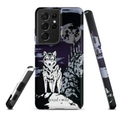 Castle Whitewolf Tough Phone Case For Samsung -Rogue & Wolf Shop tough case for samsung matte samsung galaxy s21 ultra front 65265ef0cdcd9