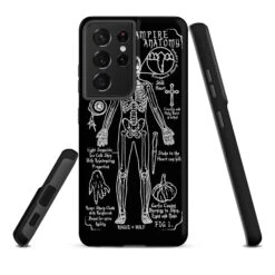 Vampire Anatomy Tough Phone Case For Samsung -Rogue & Wolf Shop tough case for samsung matte samsung galaxy s21 ultra front 65265f757f552