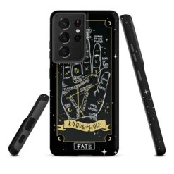 Fate Tarot [Phones] Tough Phone Case For Samsung -Rogue & Wolf Shop tough case for samsung matte samsung galaxy s21 ultra front 6526700019dfc
