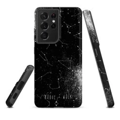 Constellation Tough Phone Case For Samsung -Rogue & Wolf Shop tough case for samsung matte samsung galaxy s21 ultra front 6538c347bc2c6