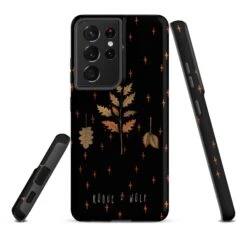 Autumn Memoir Tough Phone Case For Samsung -Rogue & Wolf Shop tough case for samsung matte samsung galaxy s21 ultra front 6553860743a6a