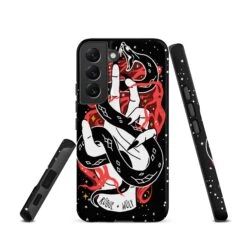 Love Bite Tough Phone Case For Samsung -Rogue & Wolf Shop tough case for samsung matte samsung galaxy s22 front 652666c611a10