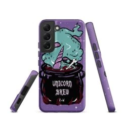 Unicorn Brew Tough Phone Case For Samsung -Rogue & Wolf Shop tough case for samsung matte samsung galaxy s22 front 6538bc065b799