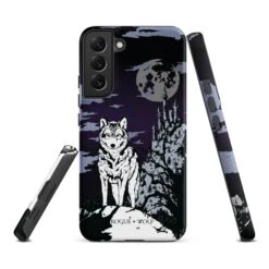 Castle Whitewolf Tough Phone Case For Samsung -Rogue & Wolf Shop tough case for samsung matte samsung galaxy s22 plus front 65265ef0cddf4