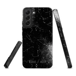Constellation Tough Phone Case For Samsung -Rogue & Wolf Shop tough case for samsung matte samsung galaxy s22 plus front 6538c347bc419