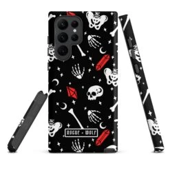 Skulls & Crystals Tough Phone Case For Samsung 38 Skulls & Crystals Tough Phone Case For Samsung -Rogue & Wolf Shop tough case for samsung matte samsung galaxy s22 ultra front 65265df7582bc