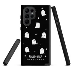 Ghost Party Tough Phone Case For Samsung -Rogue & Wolf Shop tough case for samsung matte samsung galaxy s22 ultra front 65266822bda23