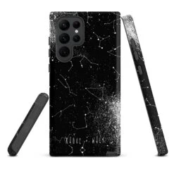 Constellation Tough Phone Case For Samsung -Rogue & Wolf Shop tough case for samsung matte samsung galaxy s22 ultra front 6538c347bc4bd