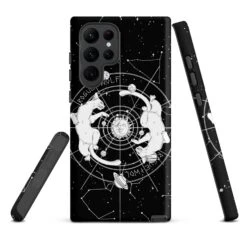 Purr Nebula Tough Phone Case For Samsung 38 Purr Nebula Tough Phone Case For Samsung -Rogue & Wolf Shop tough case for samsung matte samsung galaxy s22 ultra front 6538d625335cc