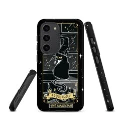 Magician Tarot Tough Phone Case For Samsung -Rogue & Wolf Shop tough case for samsung matte samsung galaxy s23 front 65266ef734562