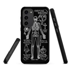 Vampire Anatomy Tough Phone Case For Samsung -Rogue & Wolf Shop tough case for samsung matte samsung galaxy s23 plus front 65265f757f6f3