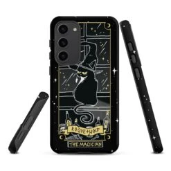 Magician Tarot Tough Phone Case For Samsung -Rogue & Wolf Shop tough case for samsung matte samsung galaxy s23 plus front 65266ef7355b6