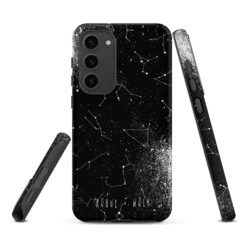 Constellation Tough Phone Case For Samsung -Rogue & Wolf Shop tough case for samsung matte samsung galaxy s23 plus front 6538c347bc594