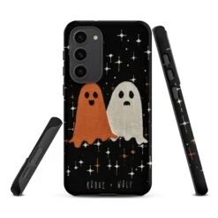 Ghost Besties Tough Phone Case For Samsung -Rogue & Wolf Shop tough case for samsung matte samsung galaxy s23 plus front 655386470da40