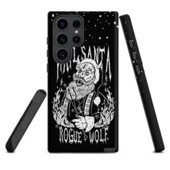 Hail Santa Tough Phone Case For Samsung 40 Hail Santa Tough Phone Case For Samsung -Rogue & Wolf Shop tough case for samsung matte samsung galaxy s23 ultra front 65256d7c36cf2
