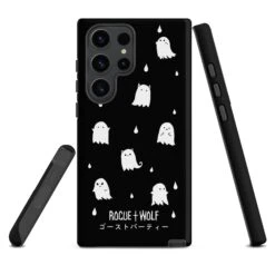 Ghost Party Tough Phone Case For Samsung -Rogue & Wolf Shop tough case for samsung matte samsung galaxy s23 ultra front 65266822bdafc