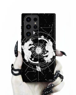 Purr Nebula Tough Phone Case For Samsung