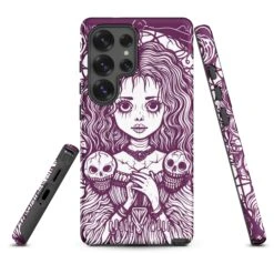 Cursed To Love Tough Phone Case For Samsung -Rogue & Wolf Shop tough case for samsung matte samsung galaxy s25 ultra front 683aca397209e