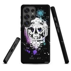 Cat-Astro-Phe Tough Phone Case For Samsung -Rogue & Wolf Shop tough case for samsung matte samsung galaxy s25 ultra front 683acd76eaef6