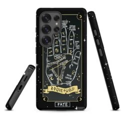Fate Tarot [Phones] Tough Phone Case For Samsung -Rogue & Wolf Shop tough case for samsung matte samsung galaxy s25 ultra front 683acfdda7839