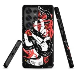 Love Bite Tough Phone Case For Samsung -Rogue & Wolf Shop tough case for samsung matte samsung galaxy s25 ultra front 683ad3669466a