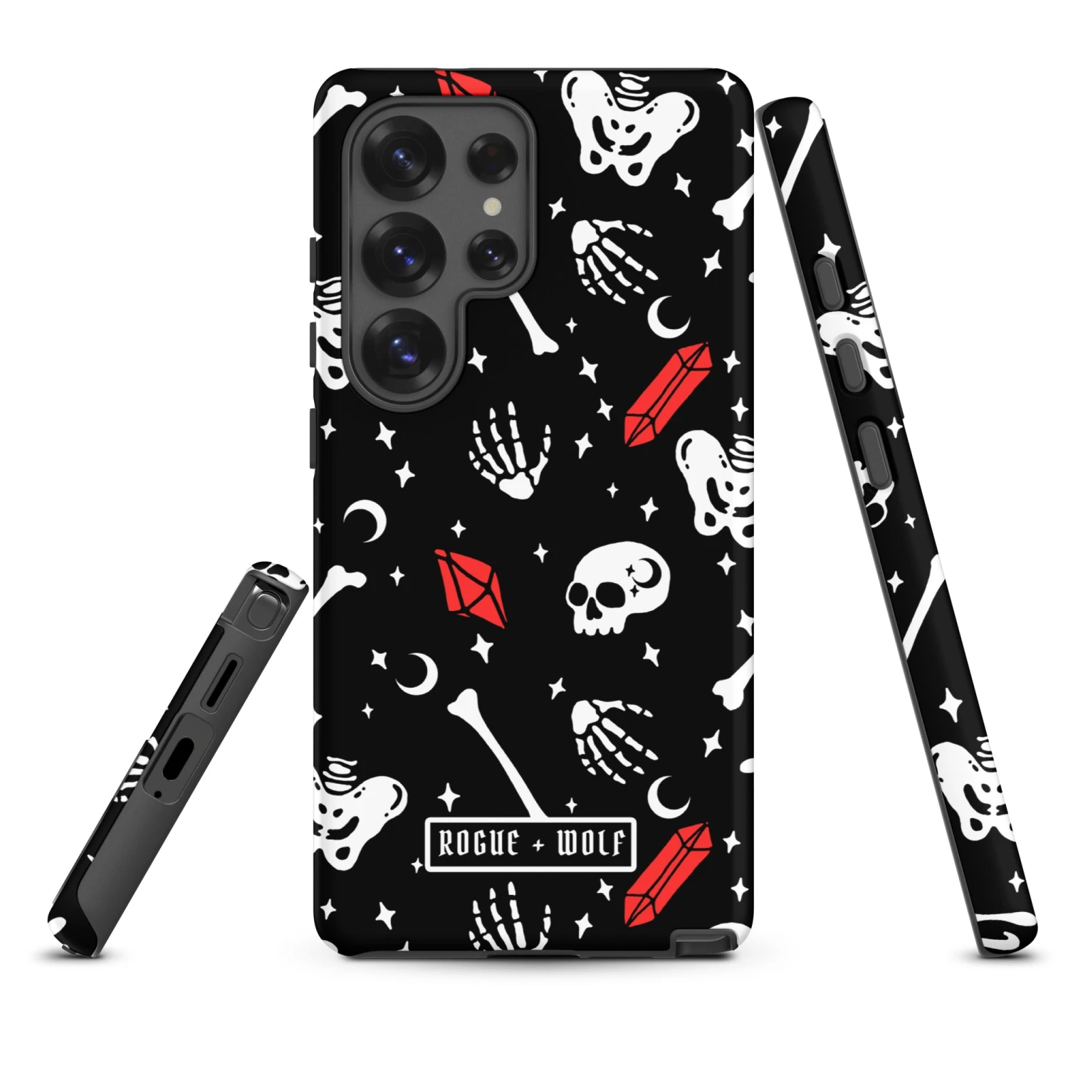 Skulls & Crystals Tough Phone Case For Samsung 22 Skulls & Crystals Tough Phone Case For Samsung - Image 20